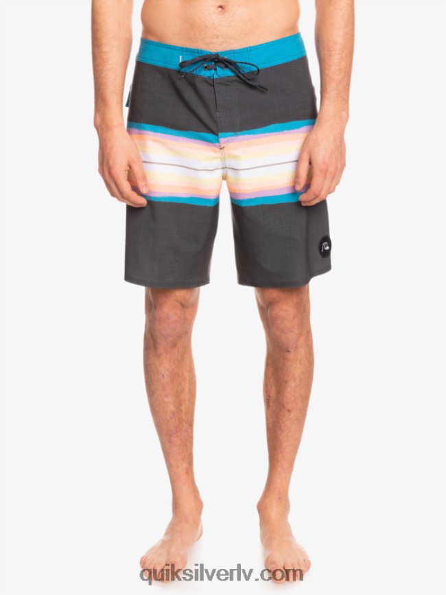 vīriešiem Quiksilver surfsilk sveķu tonis 19 dēļu šorti asfalts 88064R1446