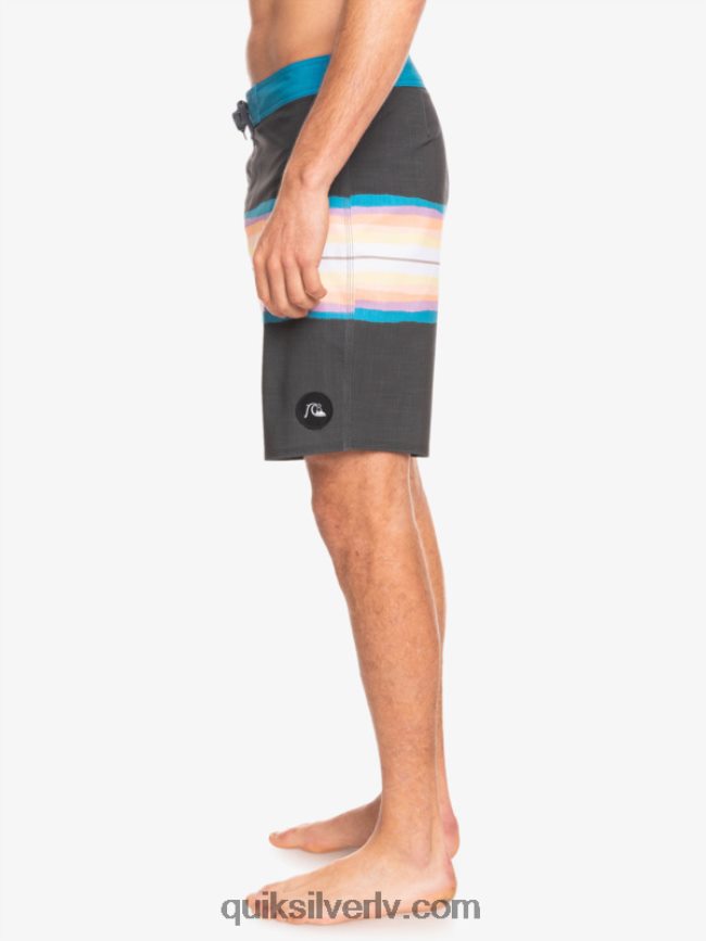 vīriešiem Quiksilver surfsilk sveķu tonis 19 dēļu šorti asfalts 88064R1446