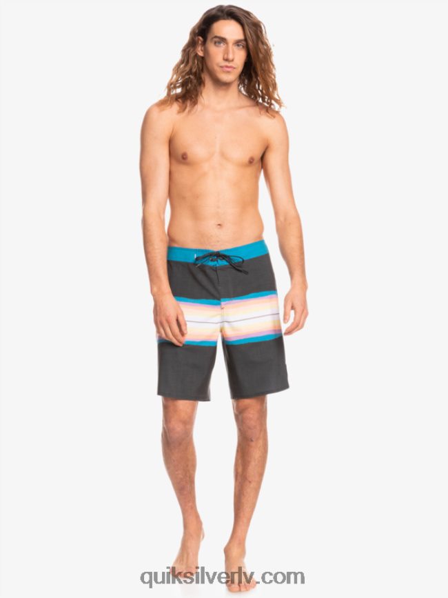 vīriešiem Quiksilver surfsilk sveķu tonis 19 dēļu šorti asfalts 88064R1446