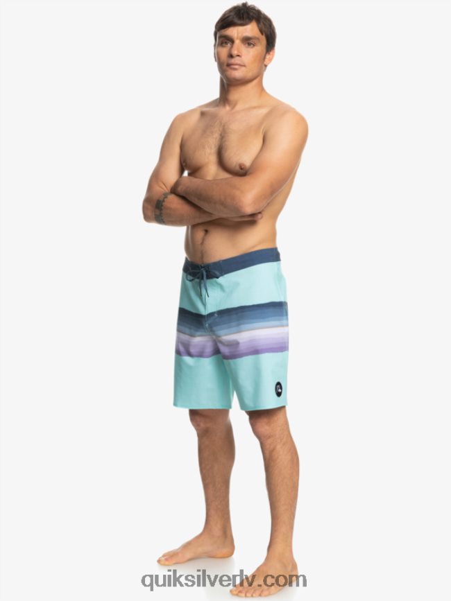 vīriešiem Quiksilver surfsilk sveķu tonis 19 dēļu šorti eņģelis zils 88064R1438