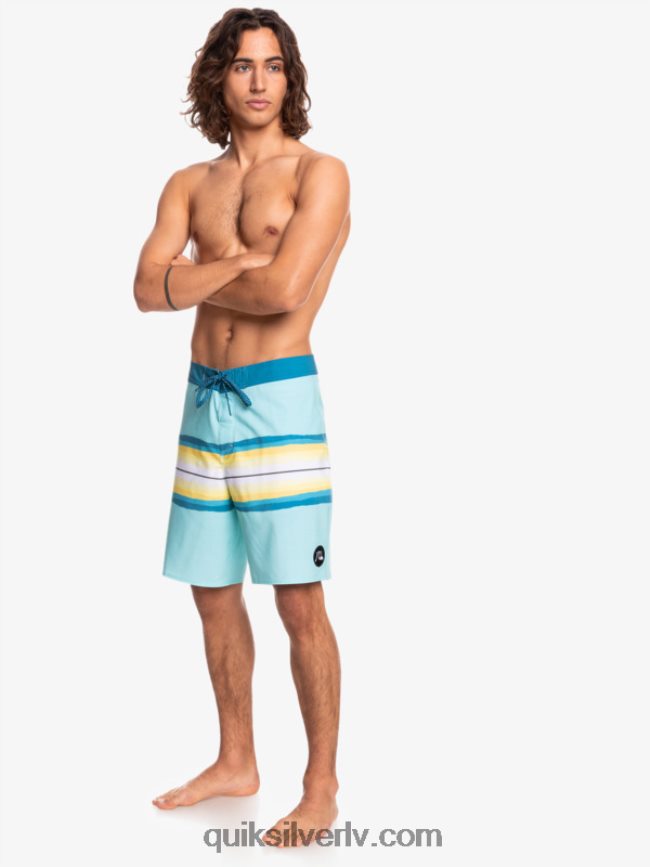 vīriešiem Quiksilver surfsilk sveķu tonis 19 dēļu šorti eņģelis zils 88064R1448