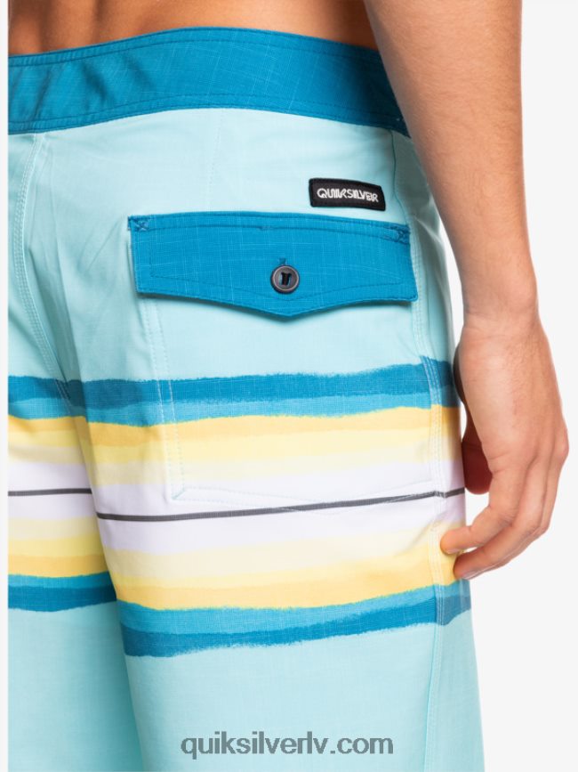 vīriešiem Quiksilver surfsilk sveķu tonis 19 dēļu šorti eņģelis zils 88064R1448