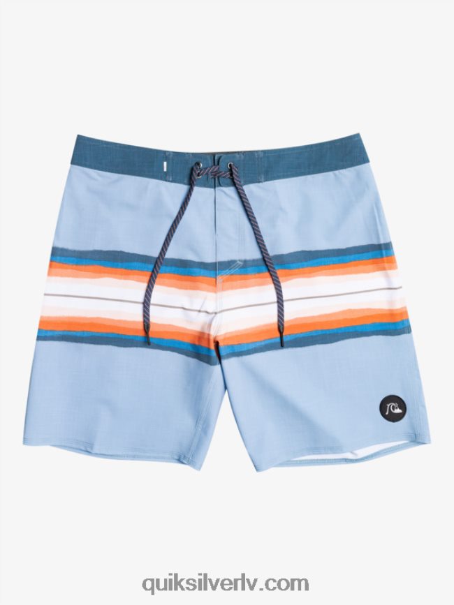 vīriešiem Quiksilver surfsilk sveķu tonis 19 dēļu šorti izbalējis džinss 88064R1449