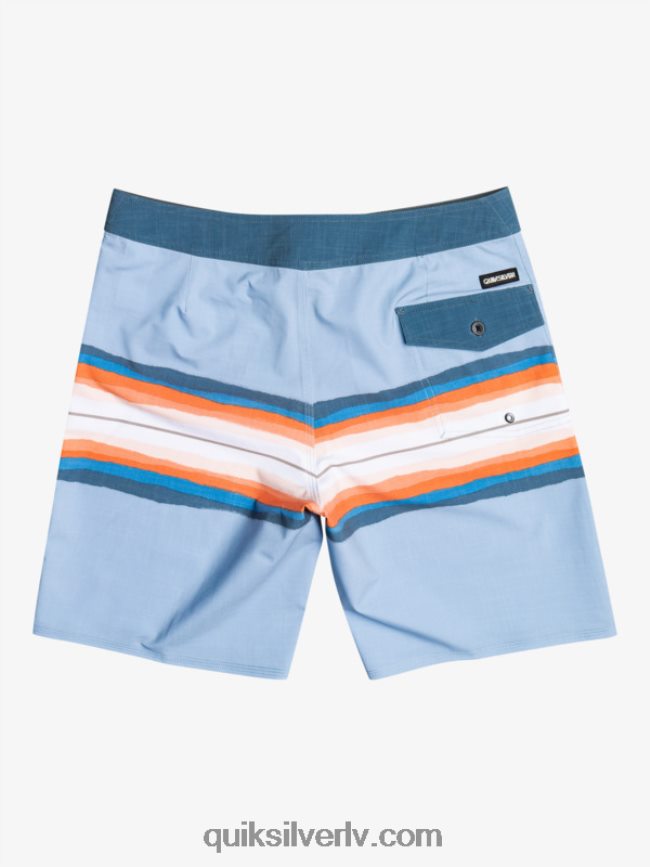 vīriešiem Quiksilver surfsilk sveķu tonis 19 dēļu šorti izbalējis džinss 88064R1449