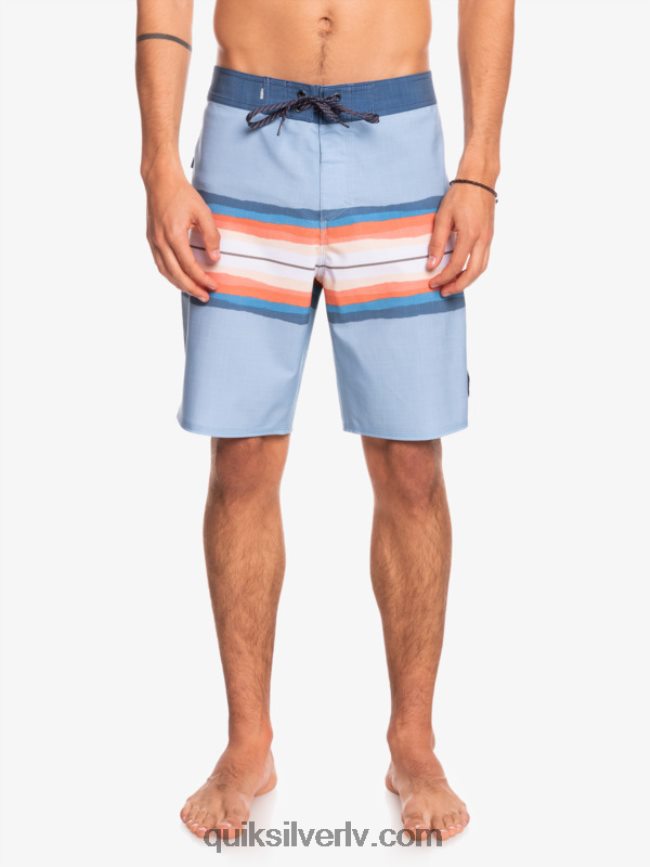 vīriešiem Quiksilver surfsilk sveķu tonis 19 dēļu šorti izbalējis džinss 88064R1449