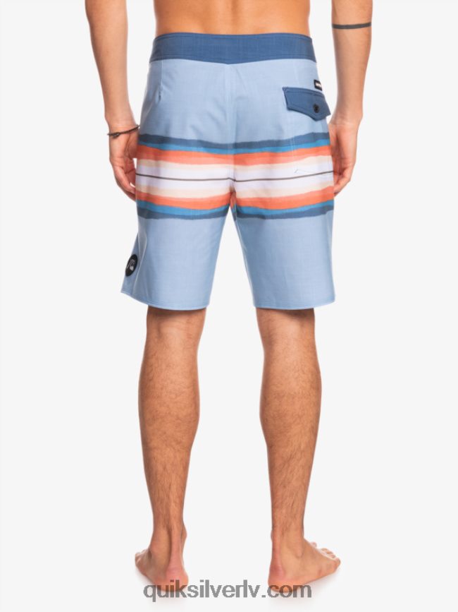 vīriešiem Quiksilver surfsilk sveķu tonis 19 dēļu šorti izbalējis džinss 88064R1449