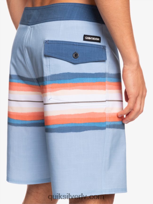 vīriešiem Quiksilver surfsilk sveķu tonis 19 dēļu šorti izbalējis džinss 88064R1449