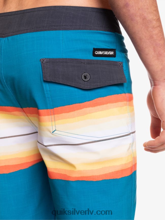 vīriešiem Quiksilver surfsilk sveķu tonis 19 dēļu šorti jūras osta 88064R1439