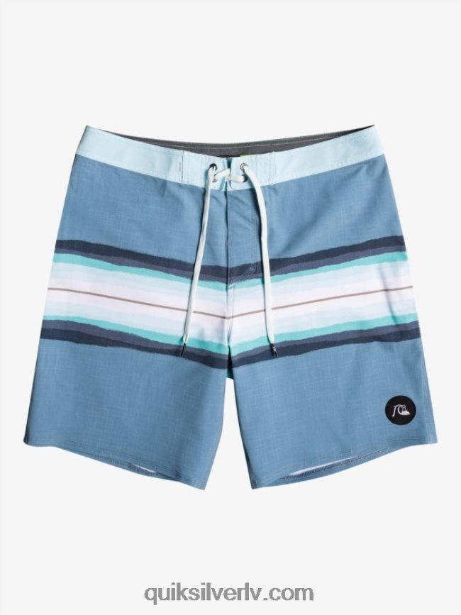 vīriešiem Quiksilver surfsilk sveķu tonis 19 dēļu šorti kapteiņi zili 88064R1444