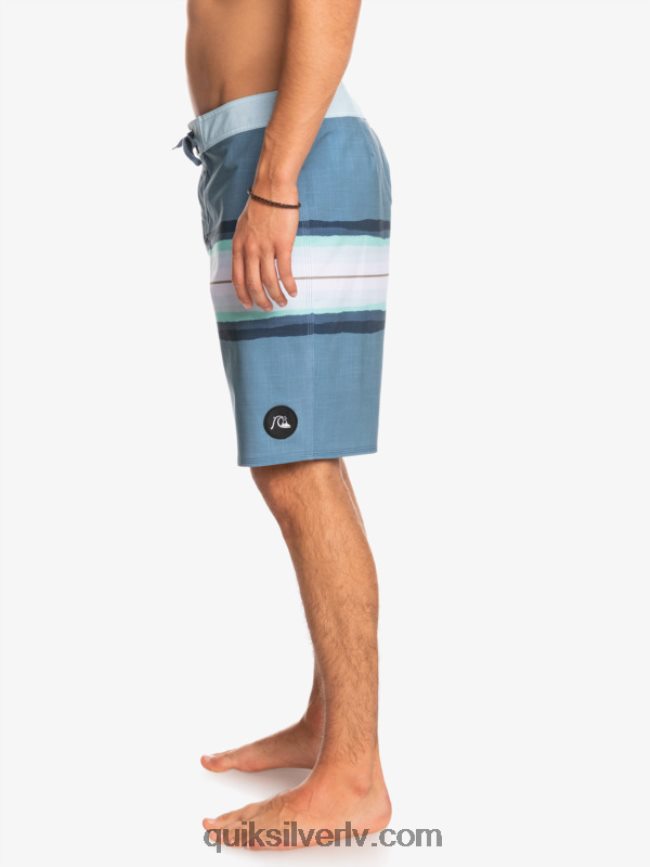 vīriešiem Quiksilver surfsilk sveķu tonis 19 dēļu šorti kapteiņi zili 88064R1444