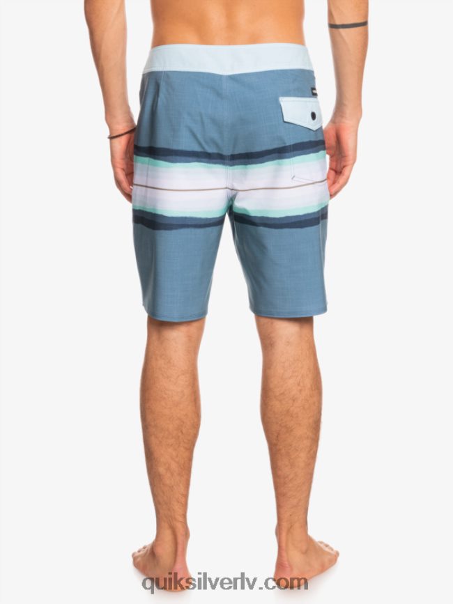 vīriešiem Quiksilver surfsilk sveķu tonis 19 dēļu šorti kapteiņi zili 88064R1444