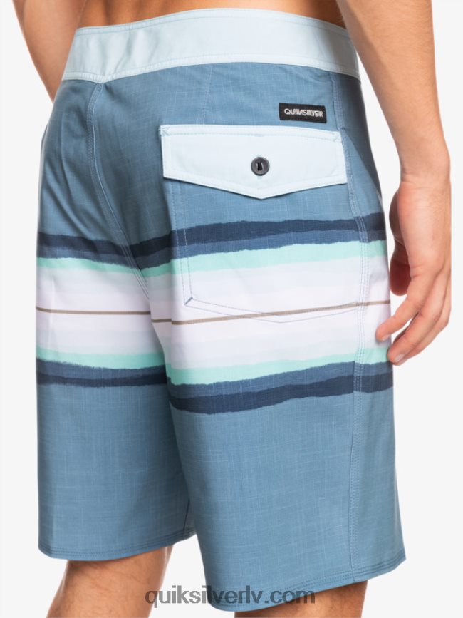 vīriešiem Quiksilver surfsilk sveķu tonis 19 dēļu šorti kapteiņi zili 88064R1444