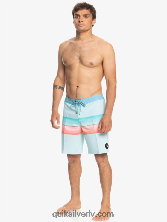 vīriešiem Quiksilver surfsilk sveķu tonis 19 dēļu šorti ledus ūdens 88064R1442