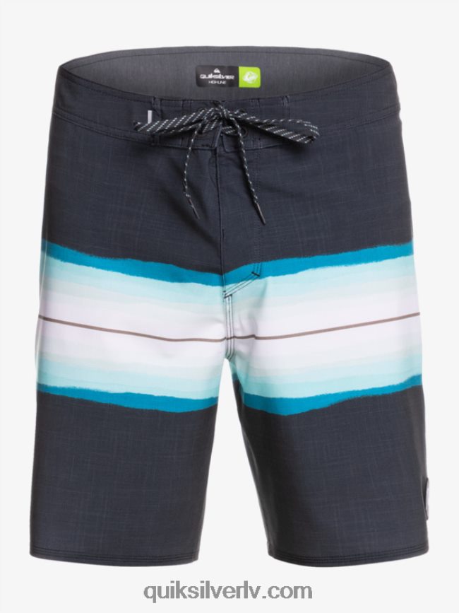 vīriešiem Quiksilver surfsilk sveķu tonis 19 dēļu šorti melns 88064R1440