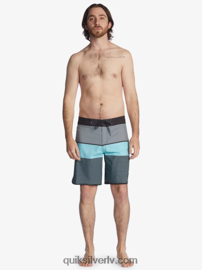 vīriešiem Quiksilver surfsilk tihuana 19 dēļa šorti asfalts 88064R1409