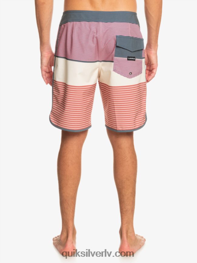 vīriešiem Quiksilver surfsilk tihuana 19 dēļa šorti marasala 88064R211