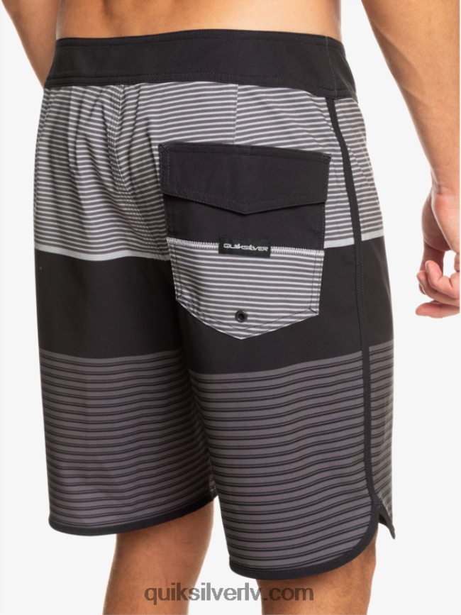vīriešiem Quiksilver surfsilk tihuana 19 dēļa šorti melns 88064R206