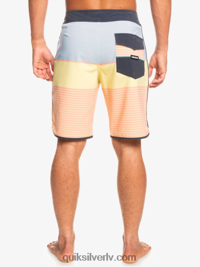 vīriešiem Quiksilver surfsilk tihuana 19 dēļa šorti persiku rozā 88064R1408