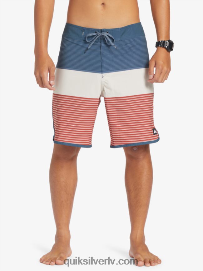 vīriešiem Quiksilver surfsilk tihuana 19 dēļa šorti pusnakts flote 88064R210