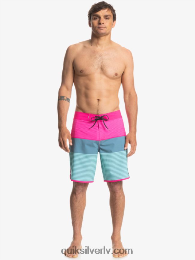 vīriešiem Quiksilver surfsilk tihuana 19 dēļa šorti rozā glo 88064R1401