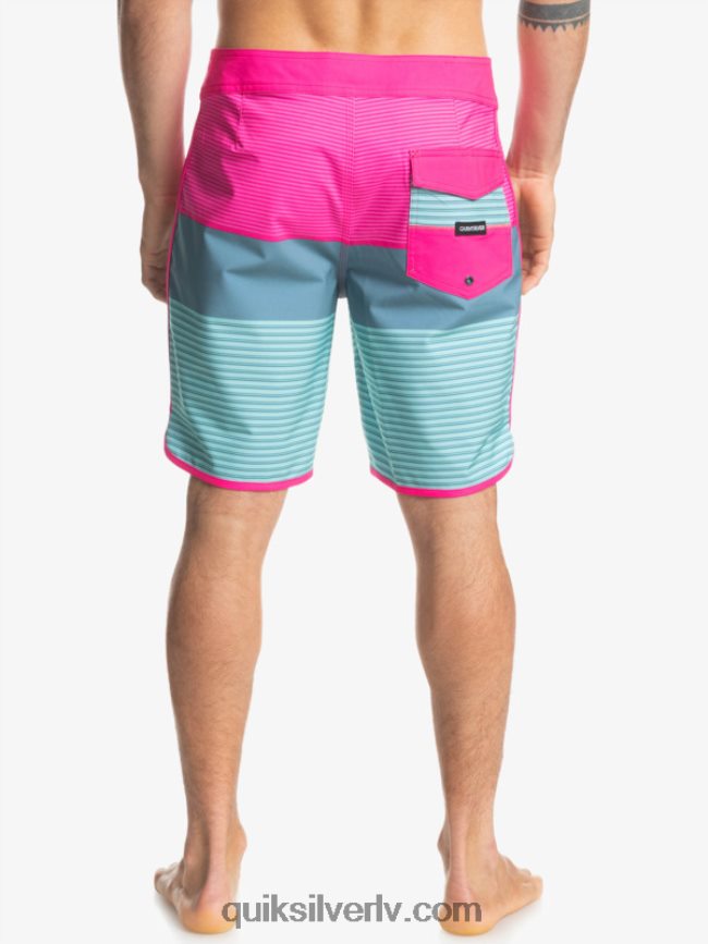 vīriešiem Quiksilver surfsilk tihuana 19 dēļa šorti rozā glo 88064R1401