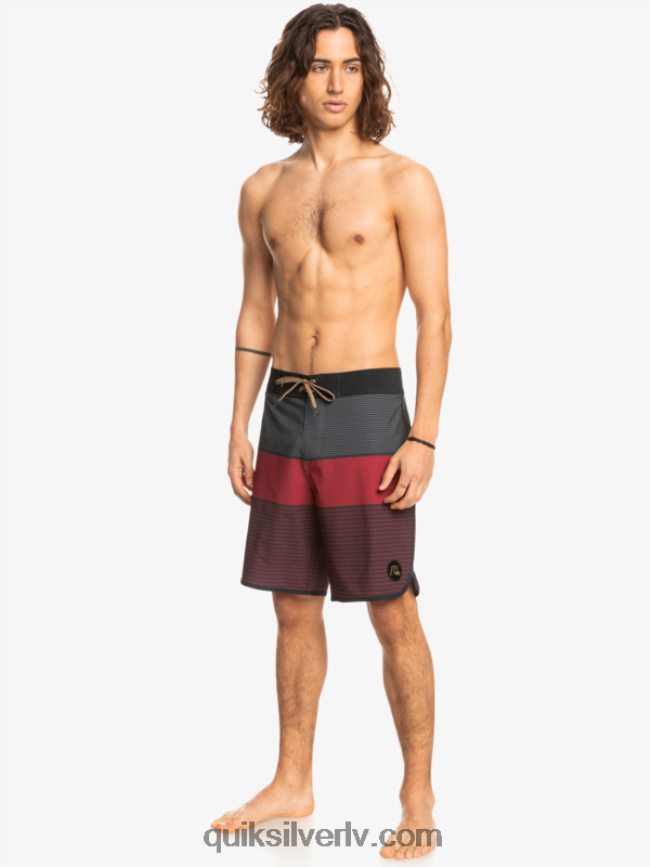 vīriešiem Quiksilver surfsilk tihuana 19 dēļa šorti rubīna vīns 88064R1405