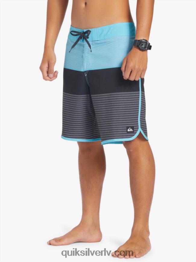 vīriešiem Quiksilver surfsilk tihuana 19 dēļa šorti upe zila 88064R209
