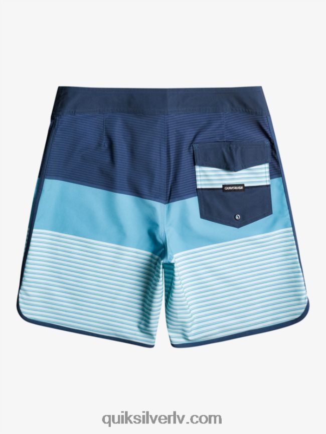 vīriešiem Quiksilver surfsilk tihuana 19 dēļa šorti zīmotnes zilā krāsā 88064R1398