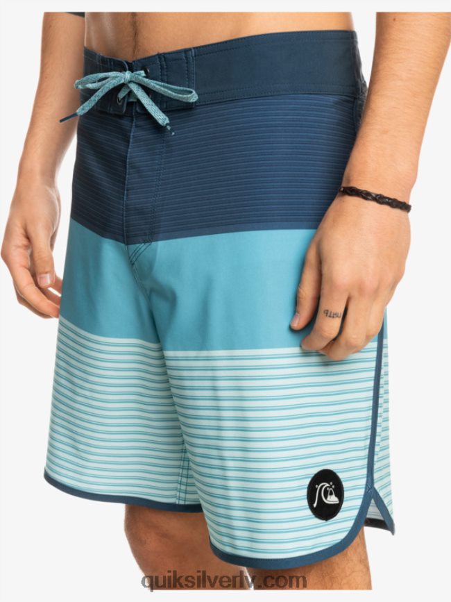 vīriešiem Quiksilver surfsilk tihuana 19 dēļa šorti zīmotnes zilā krāsā 88064R1398