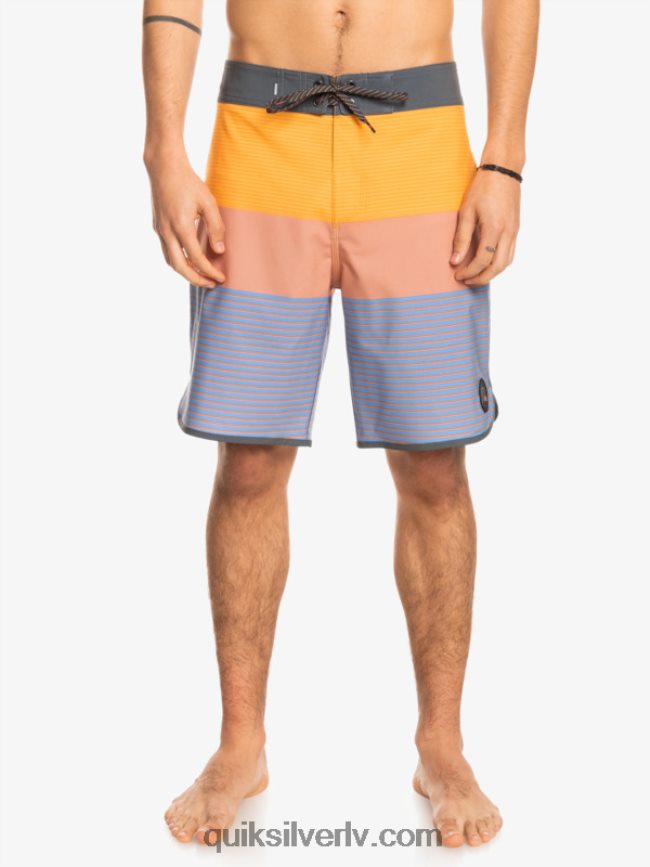 vīriešiem Quiksilver surfsilk tihuana 19 dēļa šorti zelta stienis 88064R1404
