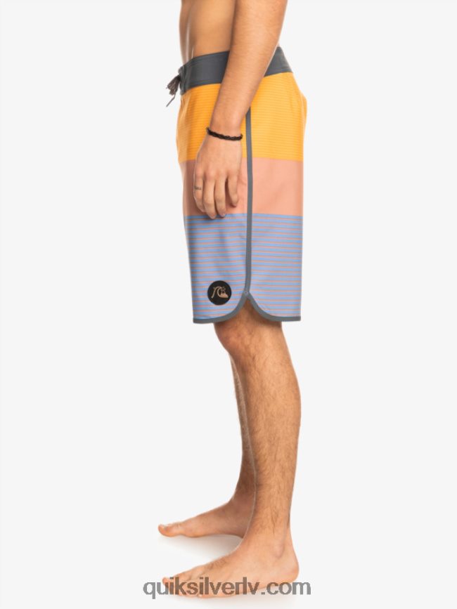 vīriešiem Quiksilver surfsilk tihuana 19 dēļa šorti zelta stienis 88064R1404