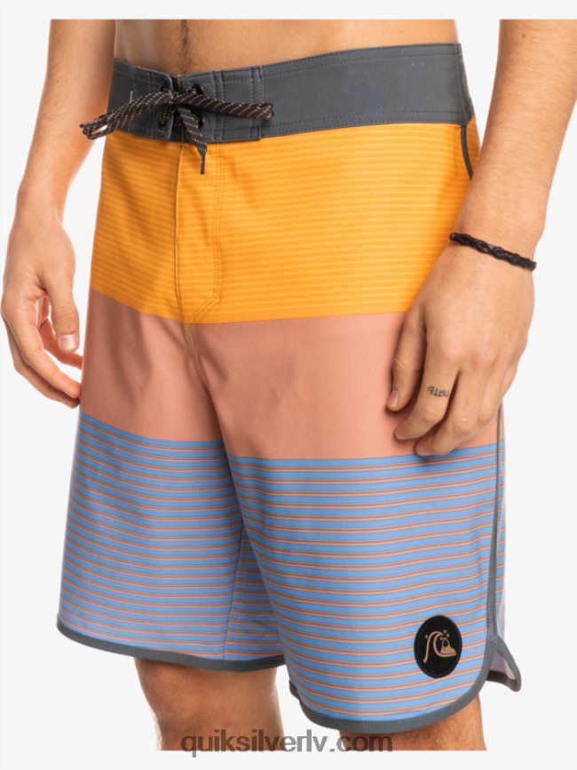 vīriešiem Quiksilver surfsilk tihuana 19 dēļa šorti zelta stienis 88064R1404