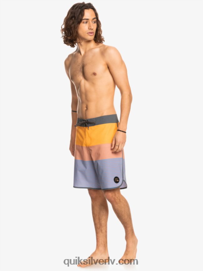 vīriešiem Quiksilver surfsilk tihuana 19 dēļa šorti zelta stienis 88064R1404