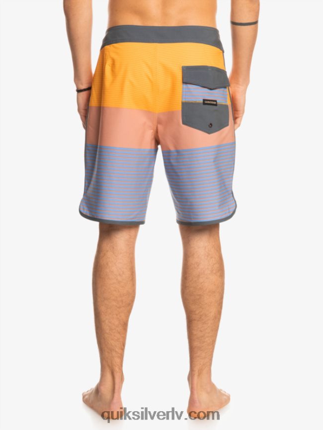 vīriešiem Quiksilver surfsilk tihuana 19 dēļa šorti zelta stienis 88064R1404