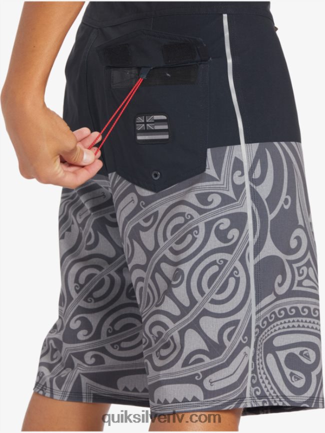 vīriešiem Quiksilver surfsilk tinti 21 dēļa šorti melns 88064R560