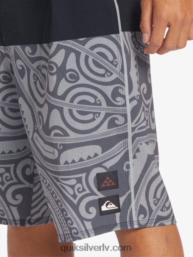vīriešiem Quiksilver surfsilk tinti 21 dēļa šorti melns 88064R560
