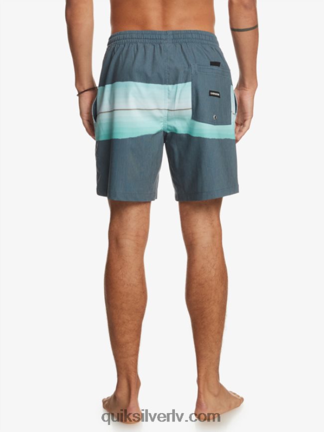 vīriešiem Quiksilver sveķu nokrāsa gab 17 volejboli zīmotnes zilā krāsā 88064R1269