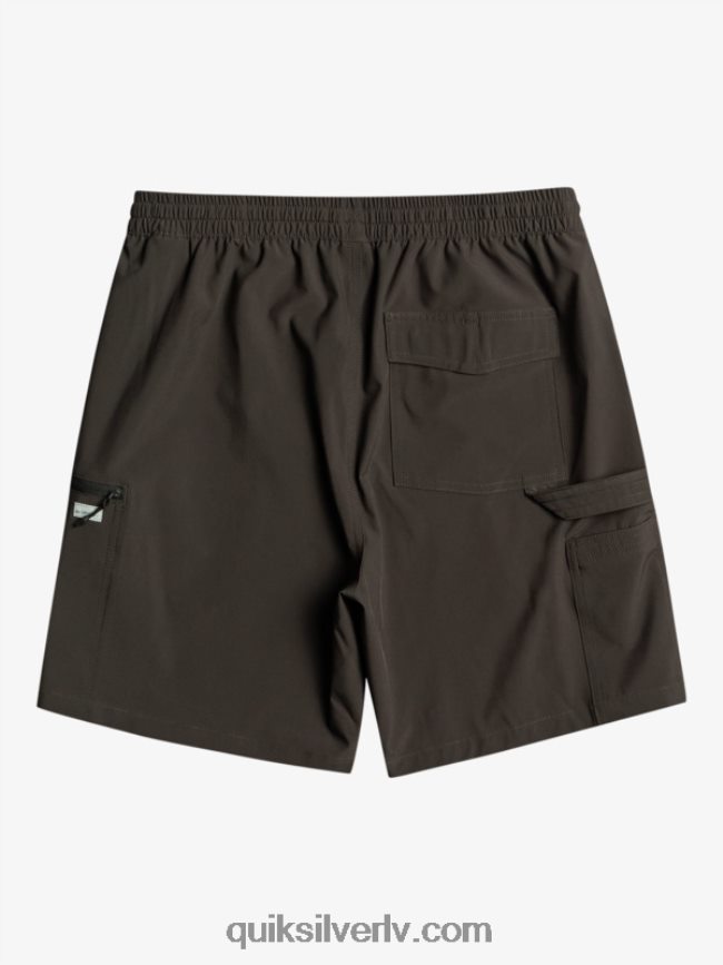 vīriešiem Quiksilver taxer cargo 18 amfībijas bordšorti asfalts 88064R251