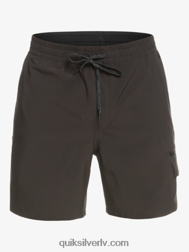 vīriešiem Quiksilver taxer cargo 18 amfībijas bordšorti asfalts 88064R251