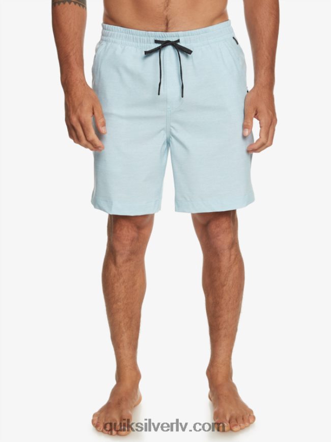 vīriešiem Quiksilver taxer heather 18 amphibian bordšorti debeszils virši 88064R304