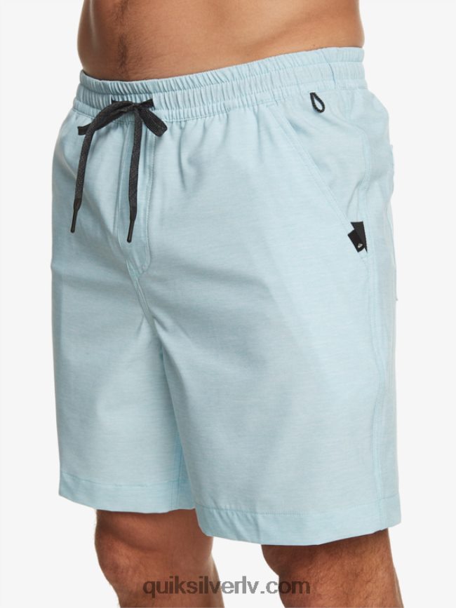 vīriešiem Quiksilver taxer heather 18 amphibian bordšorti debeszils virši 88064R304