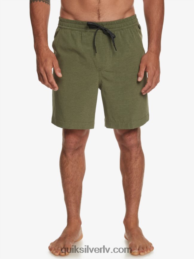 vīriešiem Quiksilver taxer heather 18 amphibian bordšorti Četrlapu āboliņš 88064R303