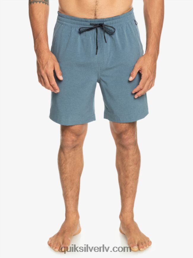 vīriešiem Quiksilver taxer heather 18 amphibian bordšorti jūra 88064R302