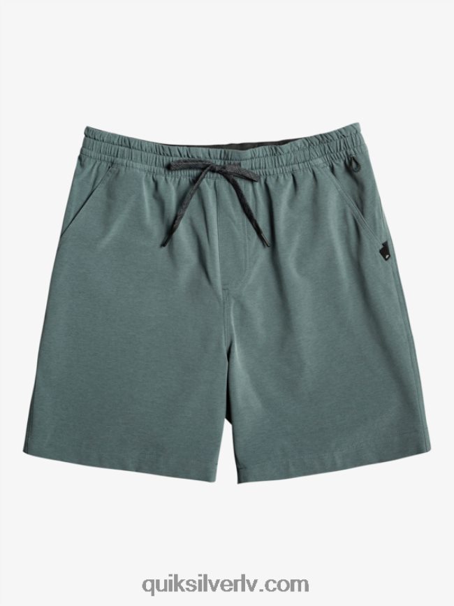 vīriešiem Quiksilver taxer heather 18 amphibian bordšorti tumšs šīferis 88064R305