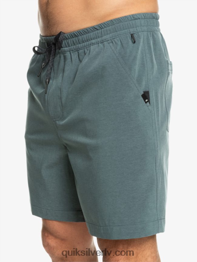vīriešiem Quiksilver taxer heather 18 amphibian bordšorti tumšs šīferis 88064R305