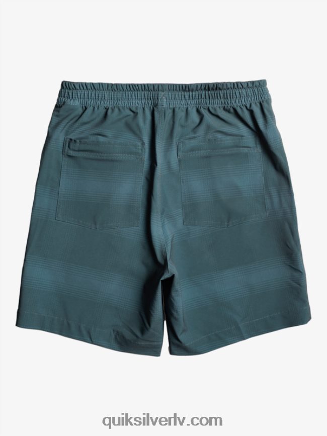 vīriešiem Quiksilver taxer print 18 abinieku borta šorti jūra 88064R103