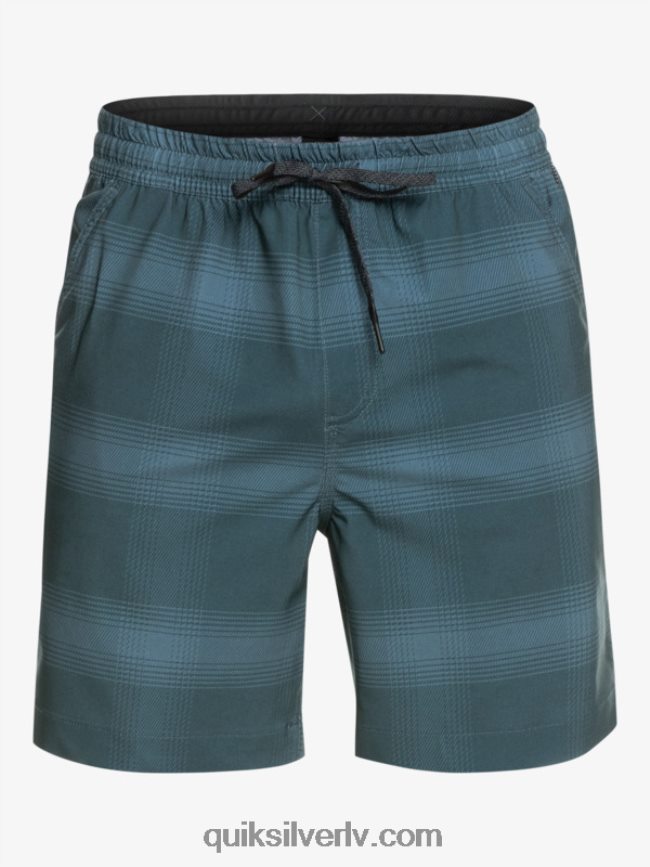 vīriešiem Quiksilver taxer print 18 abinieku borta šorti jūra 88064R103