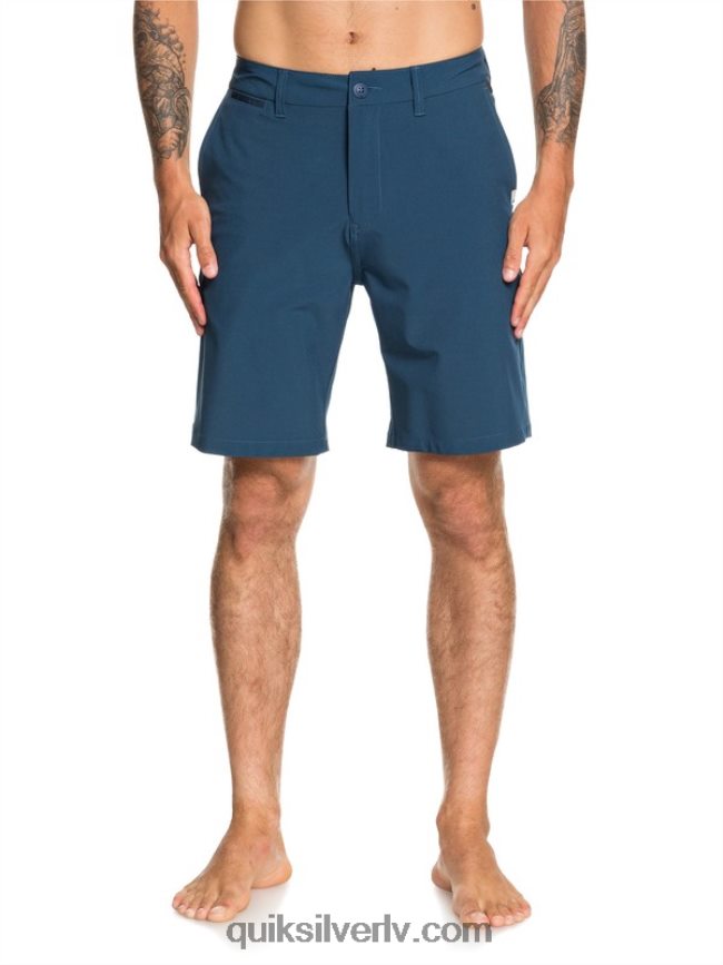 vīriešiem Quiksilver union amphibian 20 hibrīdšorti majolika zila 88064R1320