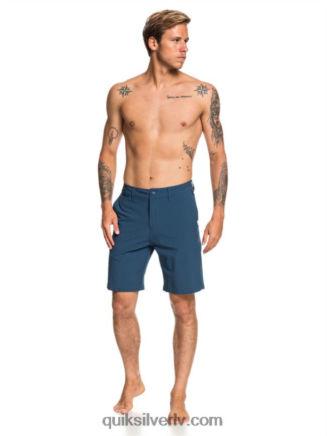 vīriešiem Quiksilver union amphibian 20 hibrīdšorti majolika zila 88064R1320
