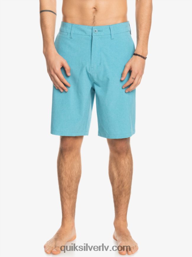 vīriešiem Quiksilver union heather 20 abinieku borta šorti delfīnija zils 88064R75